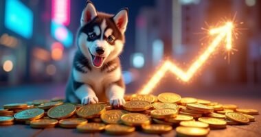 husky inu presale success